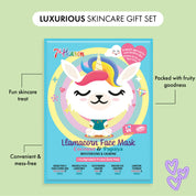 7th Heaven Go Wild Animal Face Mask Set - Nourishing & Playful Skincare Bundle