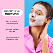 7th Heaven Pink Rose Clay Mask with Retinol - Balances & Mattifies Skin