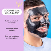 7th Heaven Charcoal & Black Clay Peel-Off Mask - Rebalances & Firms Skin