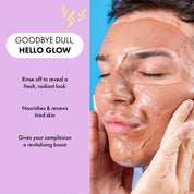 7th Heaven Chocolate Mud Mask with Caffeine - Nourishes & Energises Skin