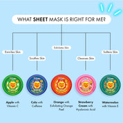 7th Heaven Chupa Chups Cola Bubble Mask with Caffeine - Energises & Refreshes Skin