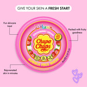 7th Heaven Chupa Chups Strawberry Cream Bubble Mask with Hyaluronic Acid - Plumps & Hydrates