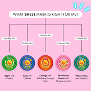 7th Heaven Chupa Chups Strawberry Cream Bubble Mask with Hyaluronic Acid - Plumps & Hydrates