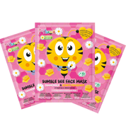 Bumble Bee Sheet Mask with Chamomile & Honey, Pack of 3