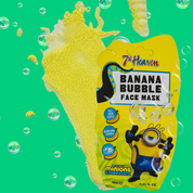 7th Heaven Minions Banana Bubble Face Mask