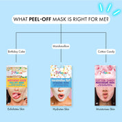 7th Heaven Marshmallow Fluff Face Mask with Sweet Almond Oil - Hydrating & Calming, Pack of 3