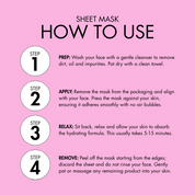 Barbie™ Primer Sheet Mask with Niacinamide & Coconut