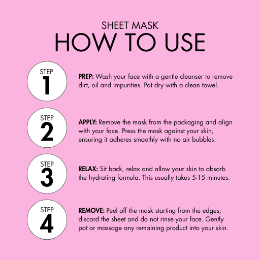 Barbie™ Primer Sheet Mask with Niacinamide & Coconut