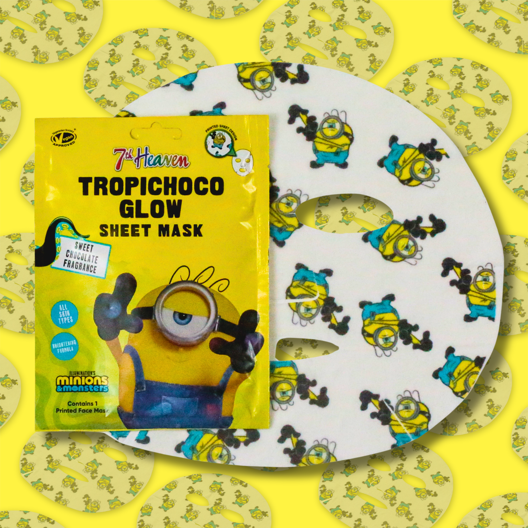 7th Heaven Minions Tropichoco Sheet Mask