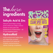 7th Heaven Salicylic Acid & Zinc Clear Spot Blemish Dots