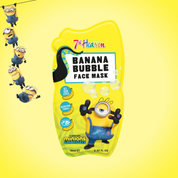 7th Heaven Minions Banana Bubble Face Mask