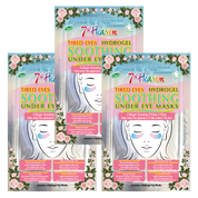 Soothing Under Eye Masks Collagen Boosting Proline & Rose, Multipack of 3