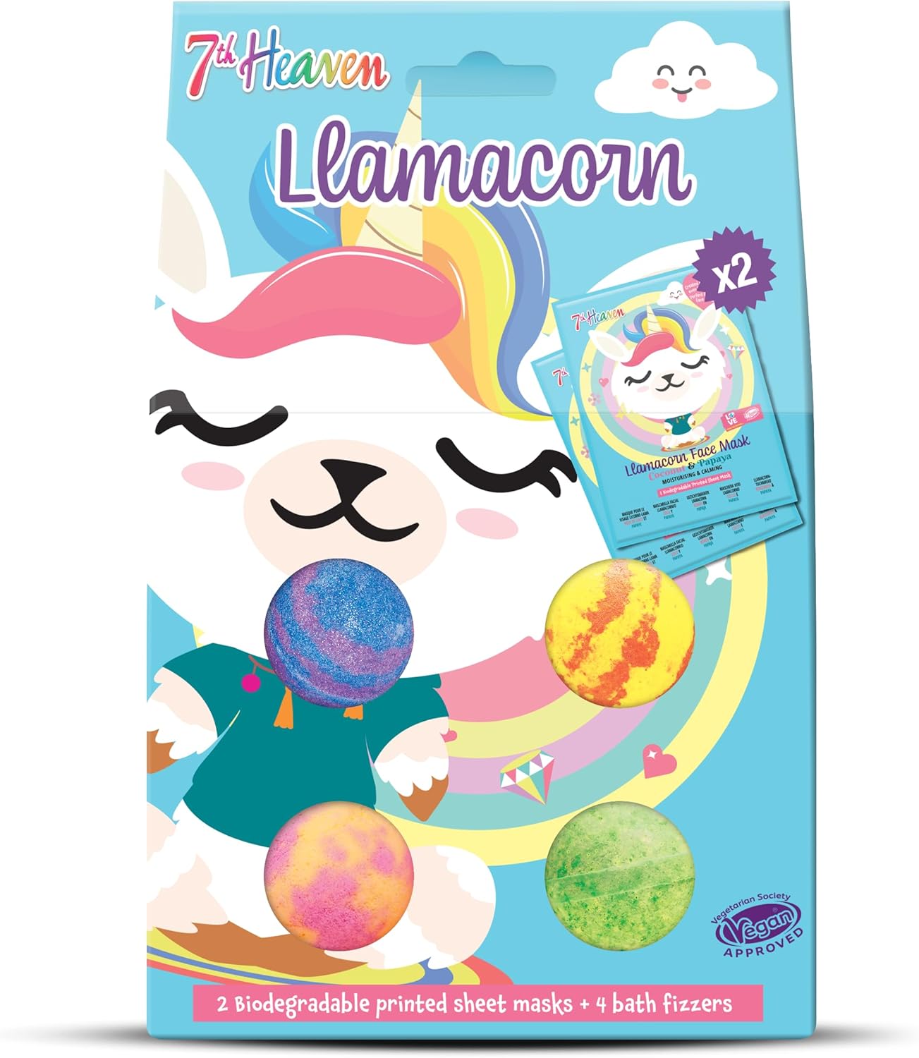 Llamacorn Bath Bomb Gift Set
