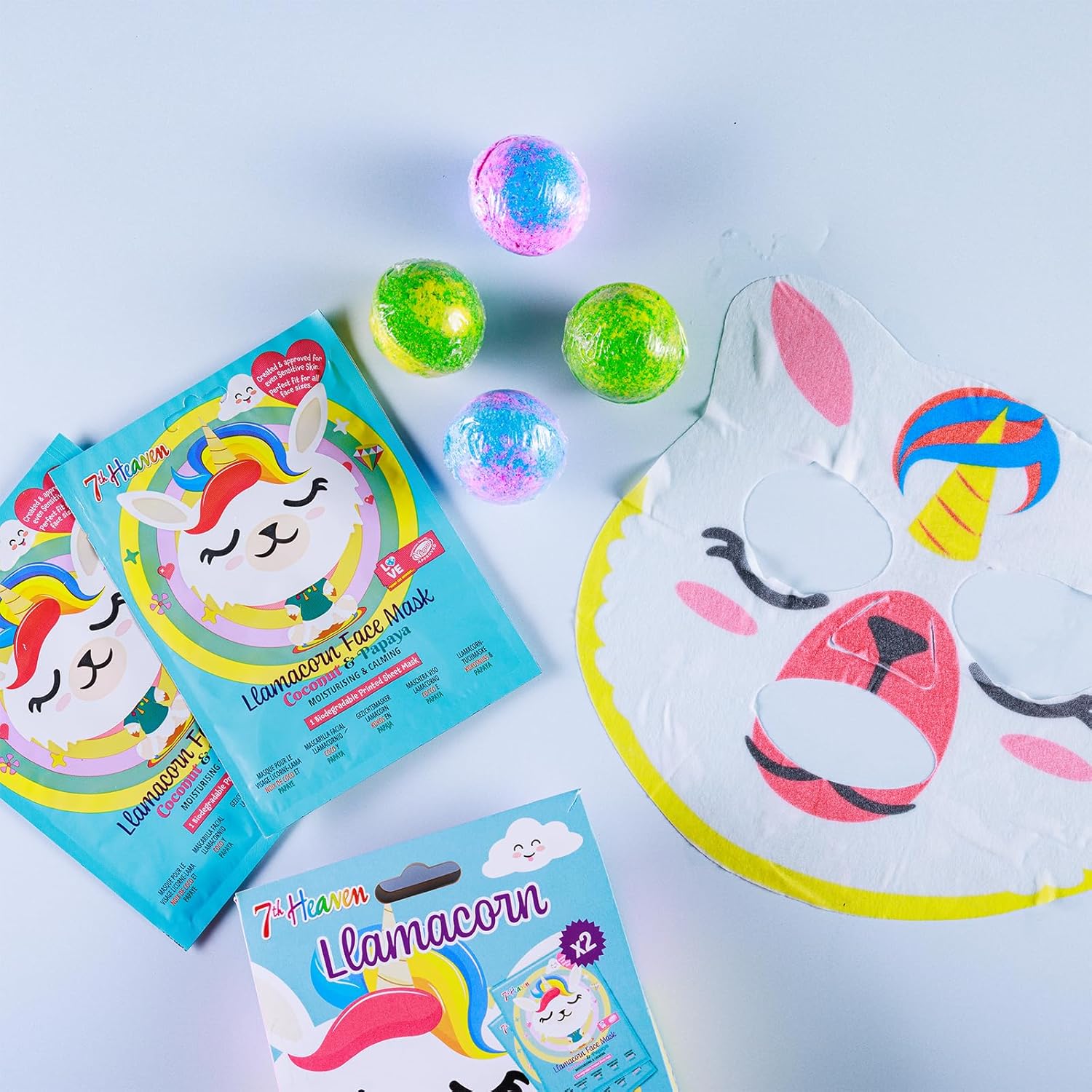 Llamacorn Bath Bomb Gift Set